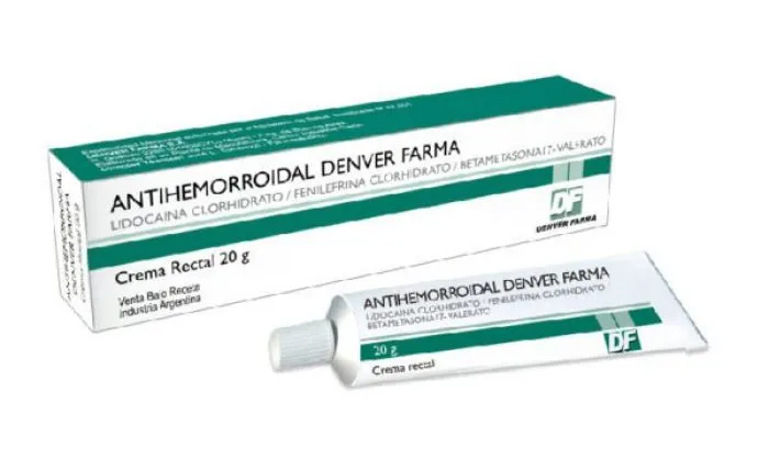 [22917] ANTIHEMORROIDAL DENVER FARMA  cr.rectal x 20 g