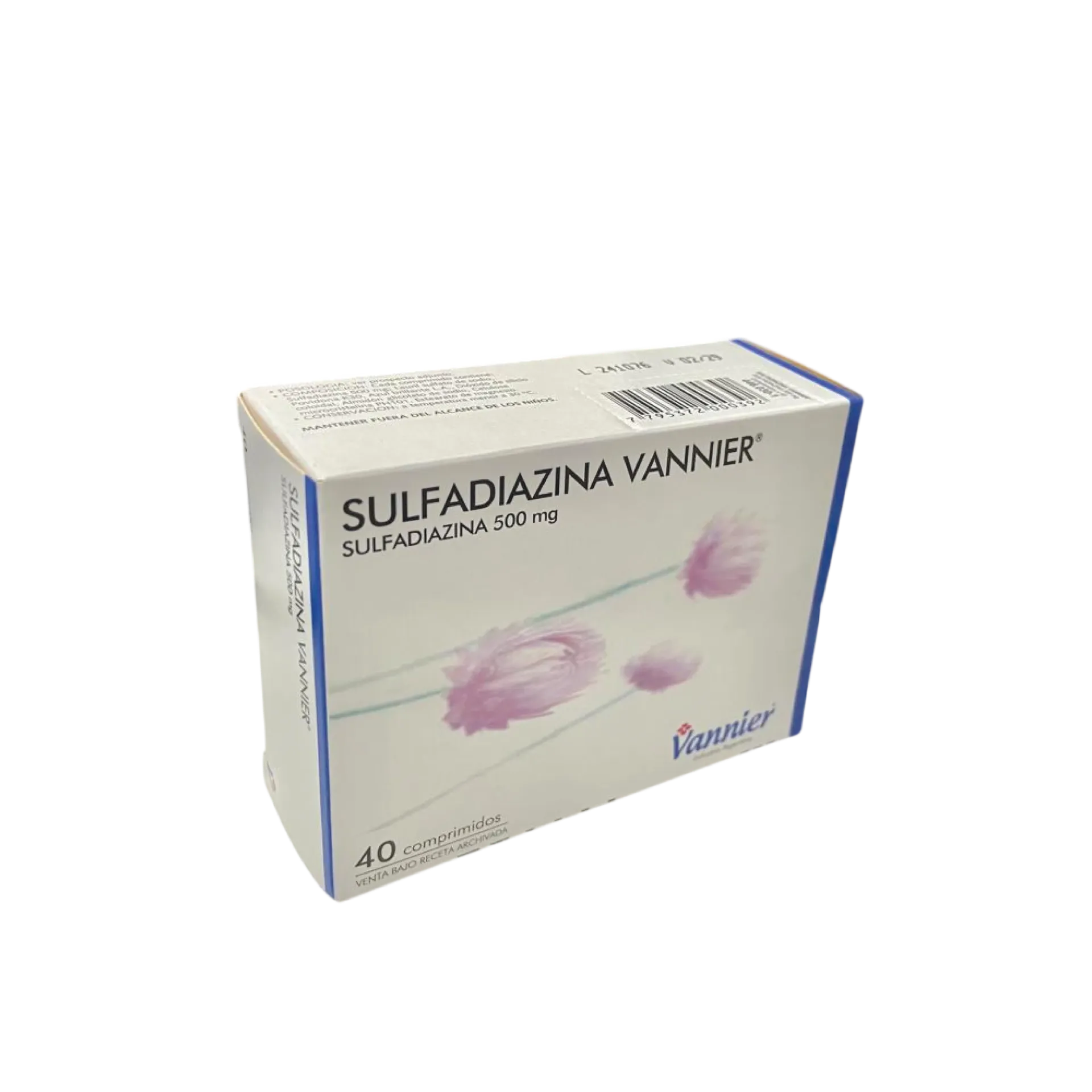 [22982] SULFADIAZINA VANNIER  500 mg comp.x 40