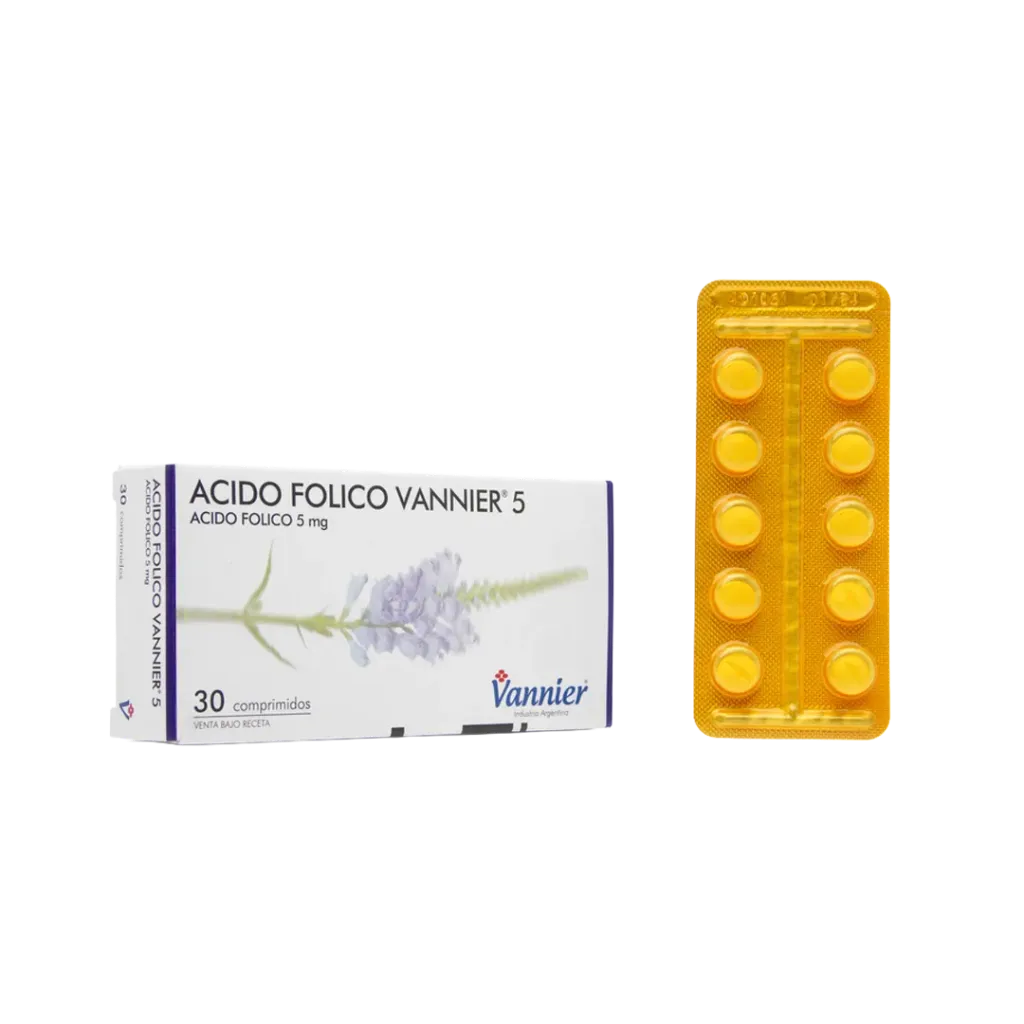 [29398] ACIDO FOLICO VANNIER  5 mg comp.x 30