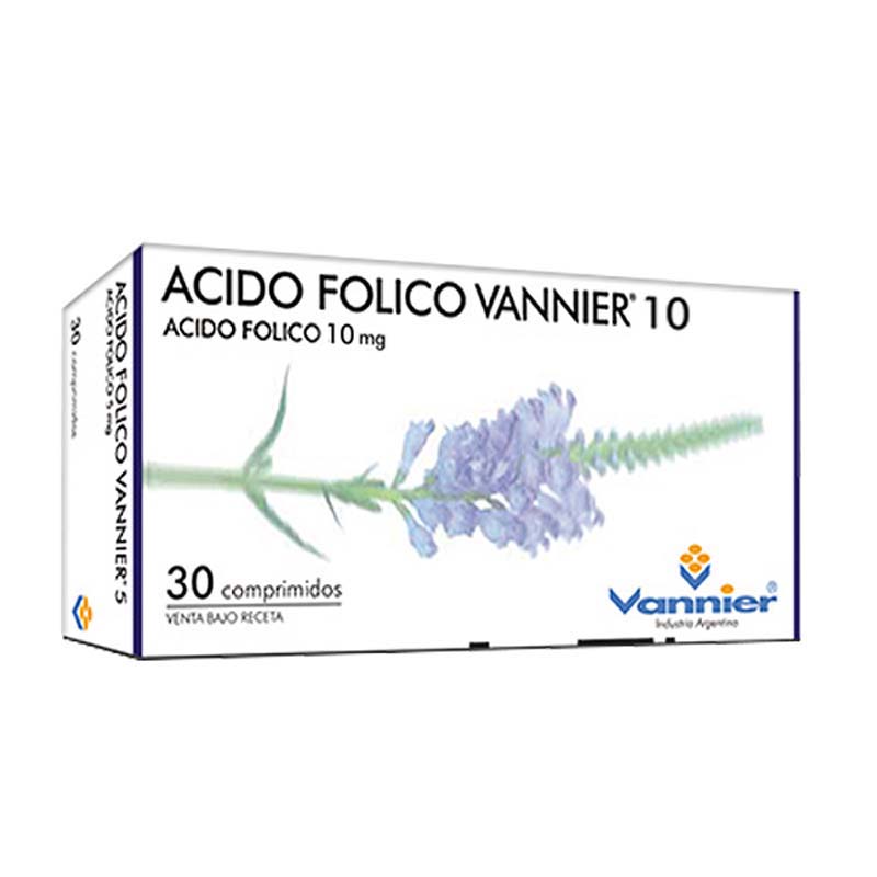 [29399] ACIDO FOLICO VANNIER  10 mg comp.x 30