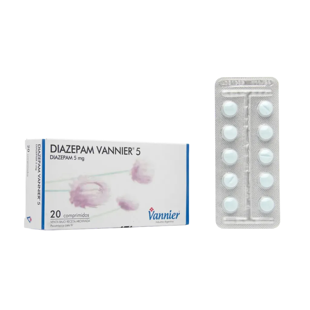 [29410] DIAZEPAM VANNIER  5 mg comp.x 20