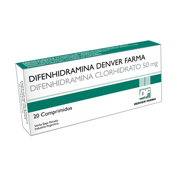 DIFENHIDRAMINA DENVER FARMA  50 mg comp.x 20