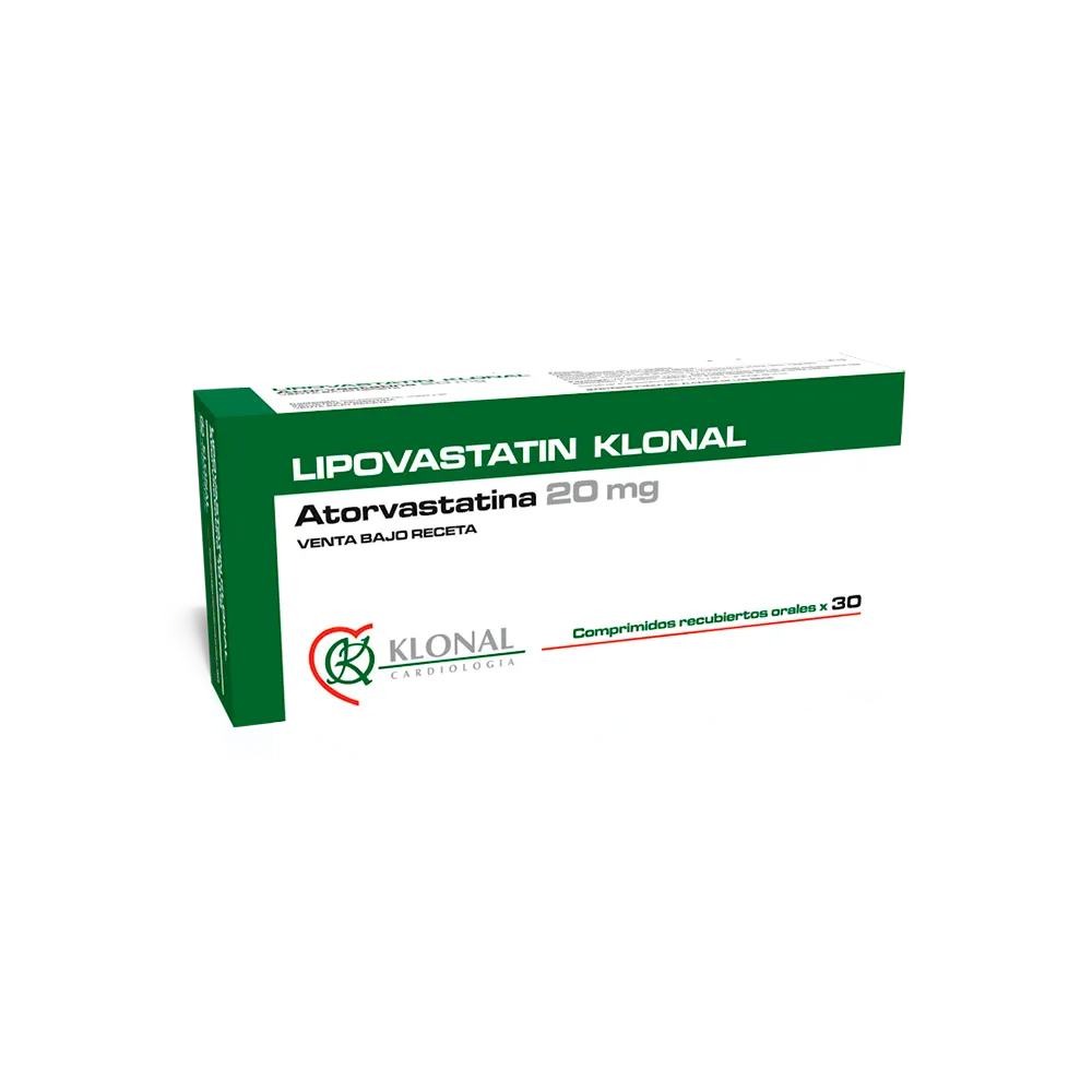 [30433] LIPOVASTATIN KLONAL  20 mg comp.x 30