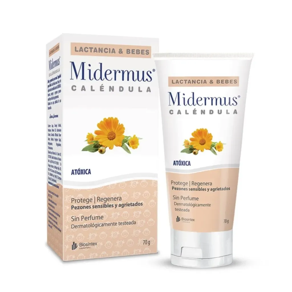 [33144] MIDERMUS CALENDULA LACTANCIA Y BEBES  cr.x 70 g