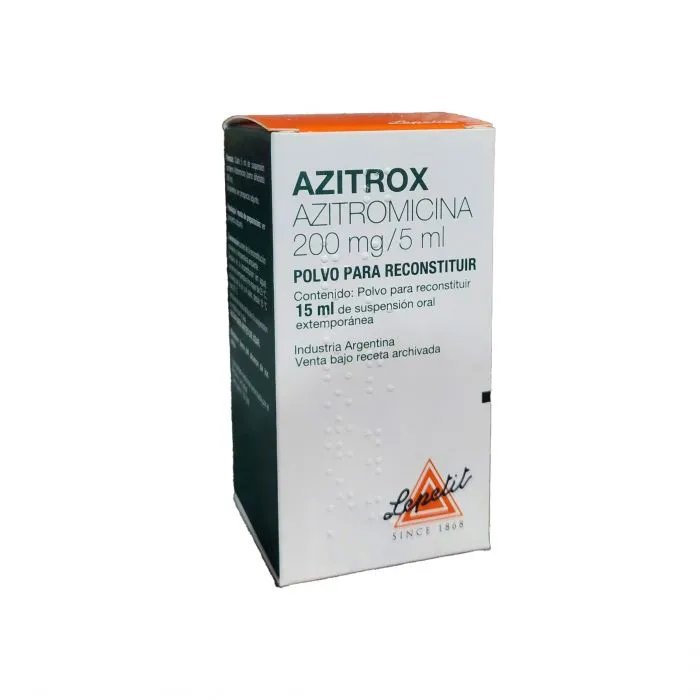 [36597] AZITROX  200 mg/5 ml susp.x 15 ml