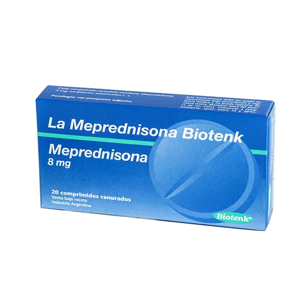 [37186] LA MEPREDNISONA  8 mg comp.x 20