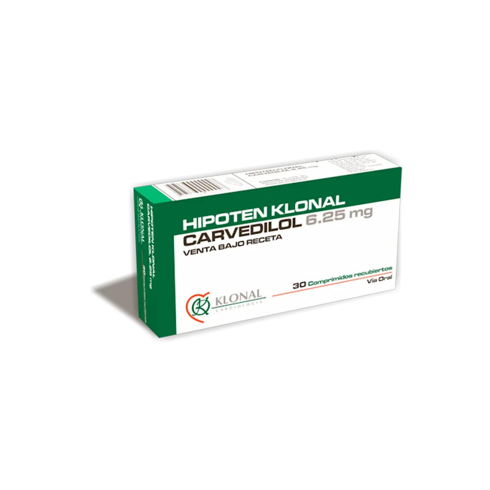 [37785] HIPOTEN KLONAL  6.25 mg comp.ran.x 30