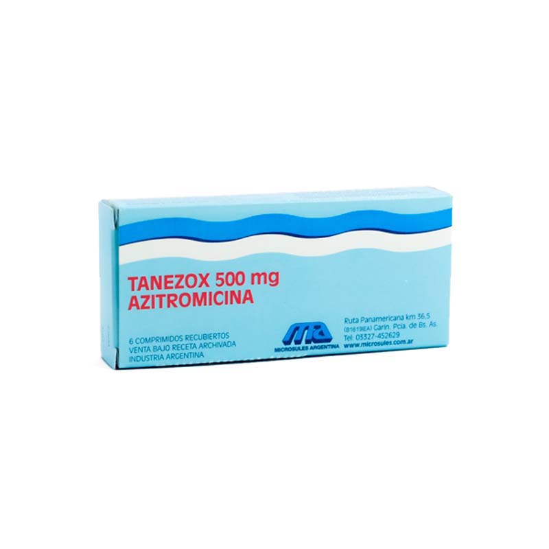 [39247] TANEZOX  500 mg comp.x 6