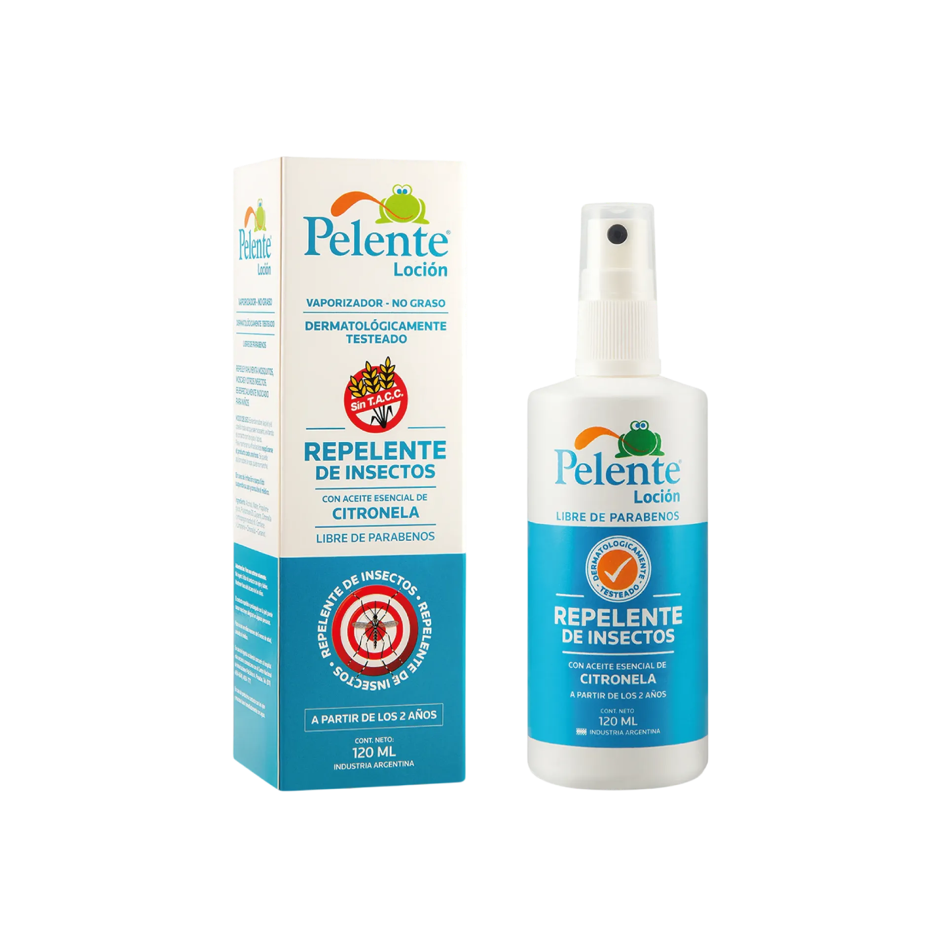 [41160] REPELENTE PELENTE  loc.vap.x 120 ml