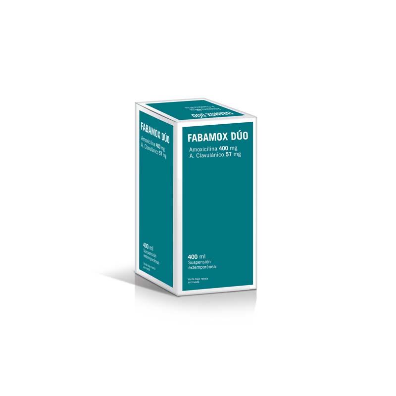 [46653] FABAMOX DUO SUSPENSION  400/57 mg susp.x 70 ml