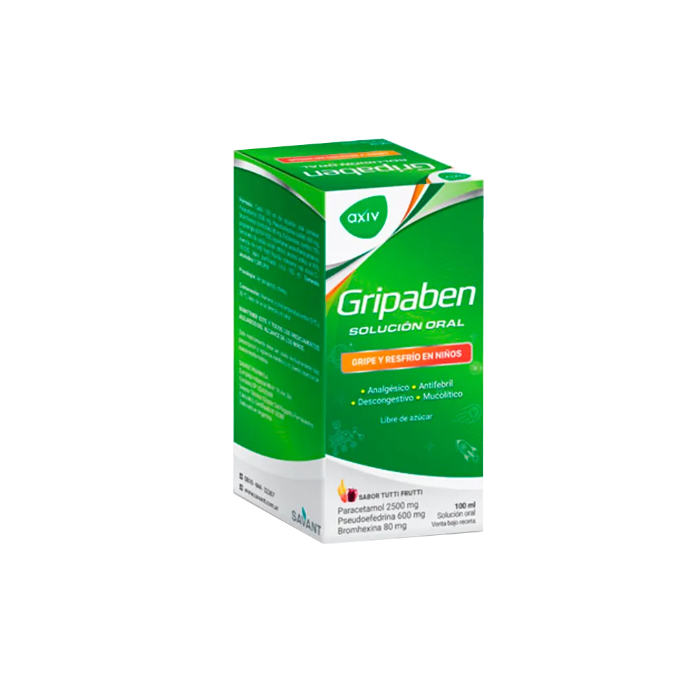 [47036] AXIV GRIPABEN  env.x 100 ml