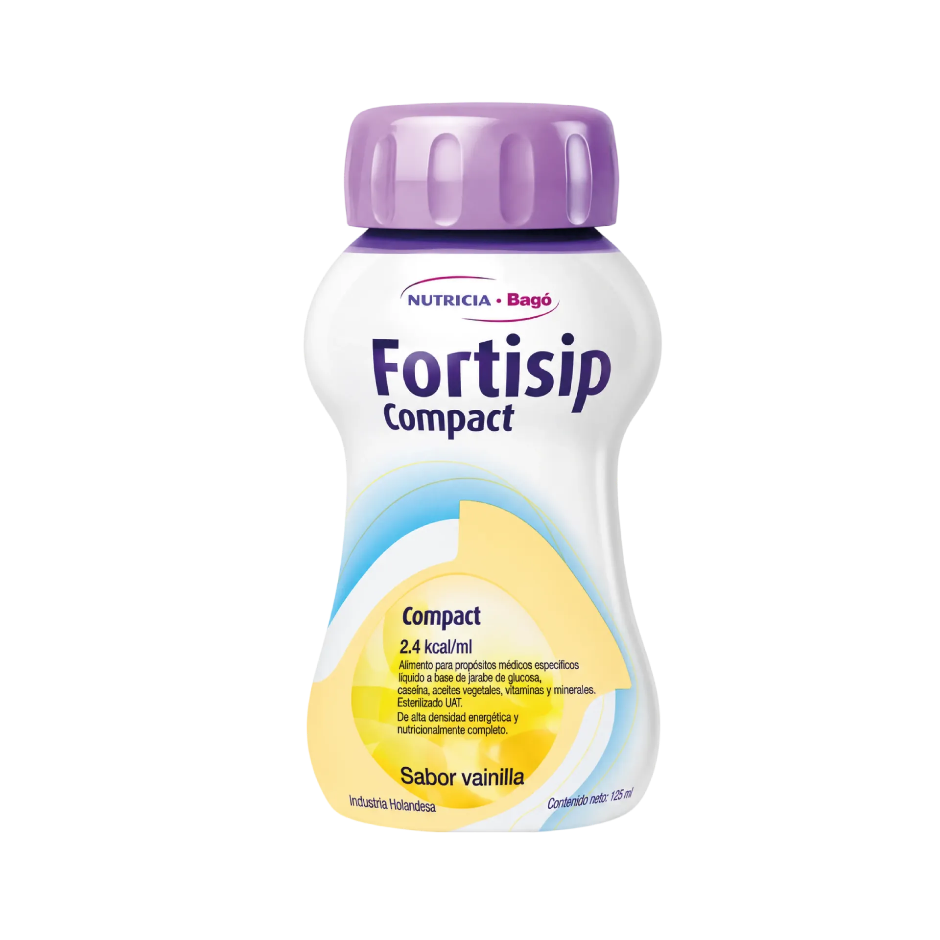 [48008] FORTISIP COMPACT  vainilla botella x125 ml