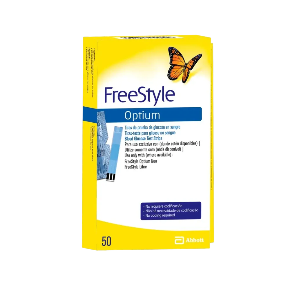 FREESTYLE OPTIUM  tiras react.p/glucosax50