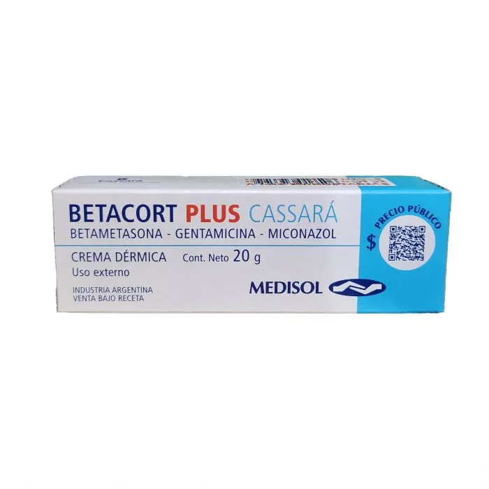 [49272] BETACORT PLUS  cr.dérmica x 20 g