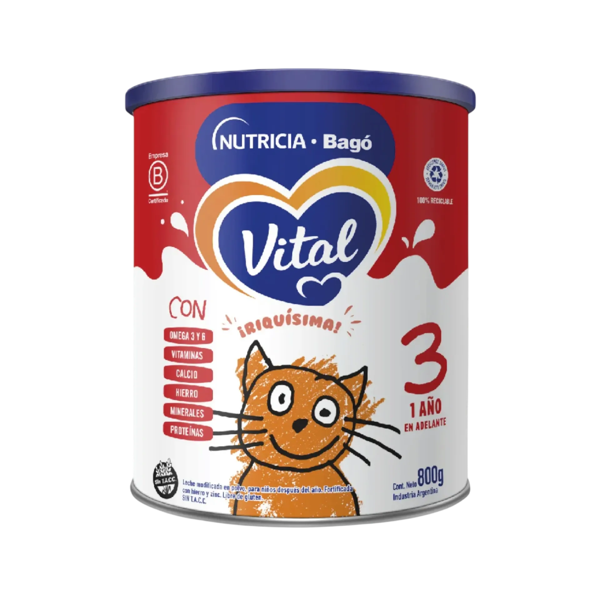 [50509] VITAL 3 NF  lata x 800 g