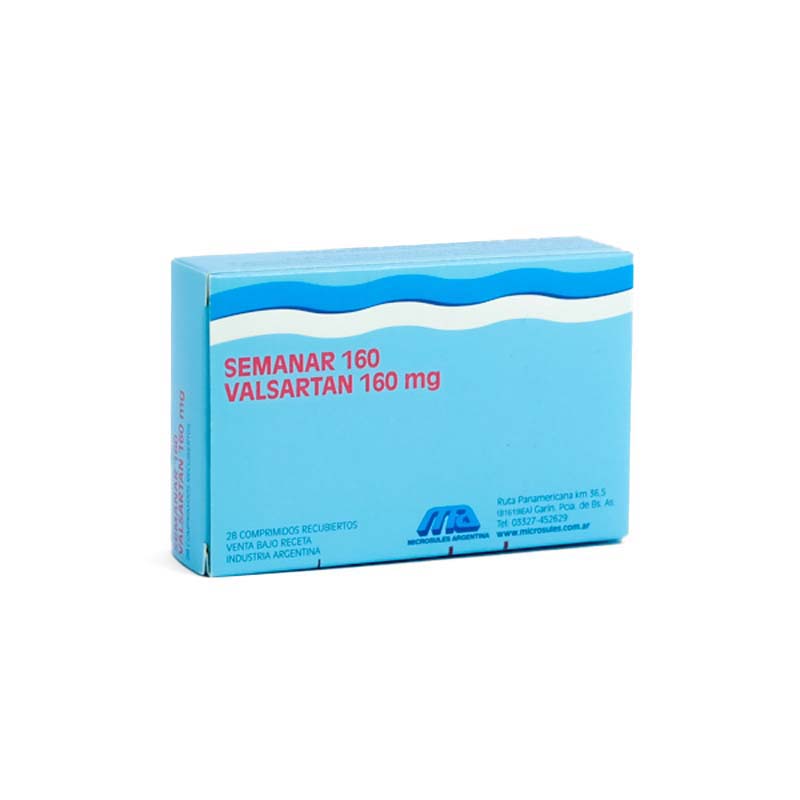 [50884] SEMANAR  160 mg comp.rec.x 28