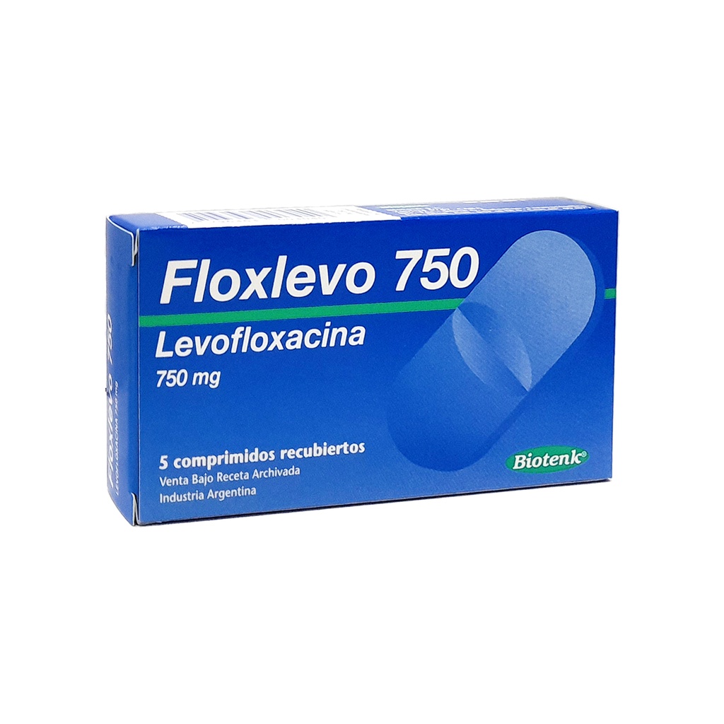 [51455] FLOXLEVO  750 mg comp.rec.x 5