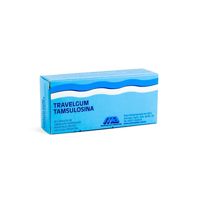 [51607] TRAVELGUM  0.4 mg cáps.x 30