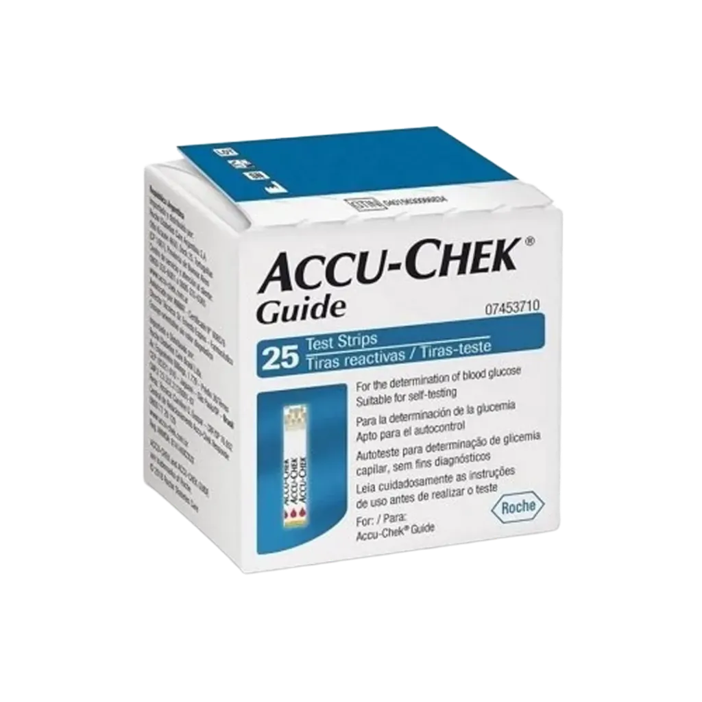 [53987] ACCU-CHEK GUIDE  tiras reactivas x 25