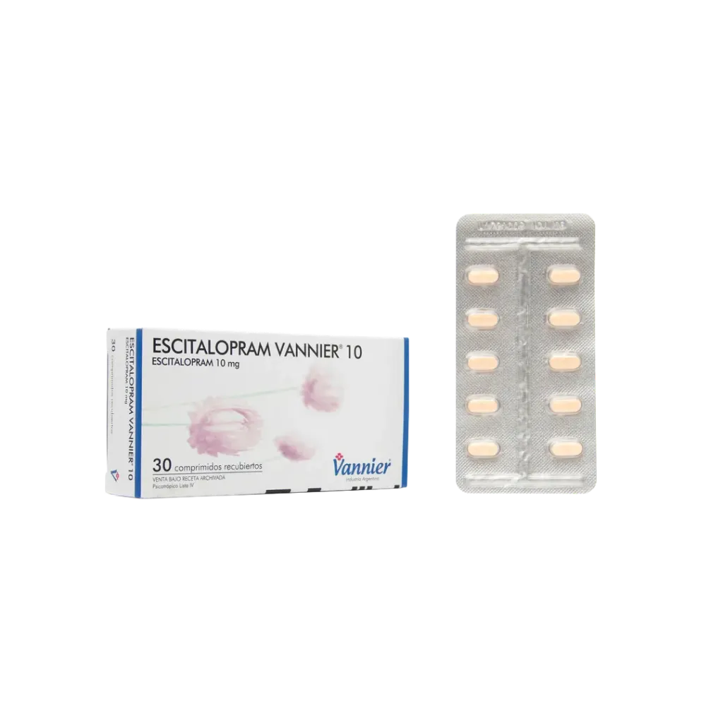 [54645] ESCITALOPRAM VANNIER  10 mg tab.x 30