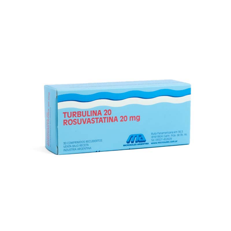 [54805] TURBULINA  20 mg comp.rec.x 30