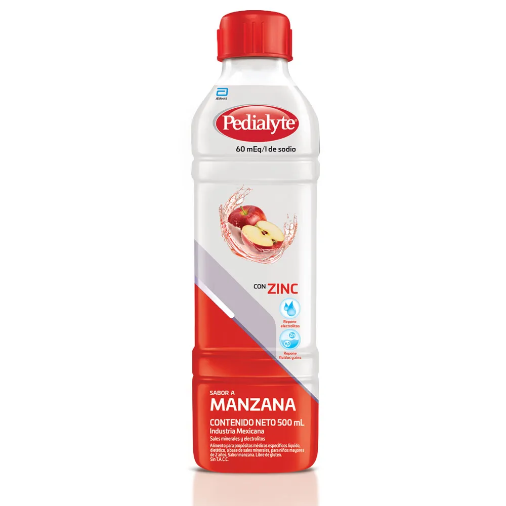 [55732] PEDIALYTE MANZANA  botella x 500 ml