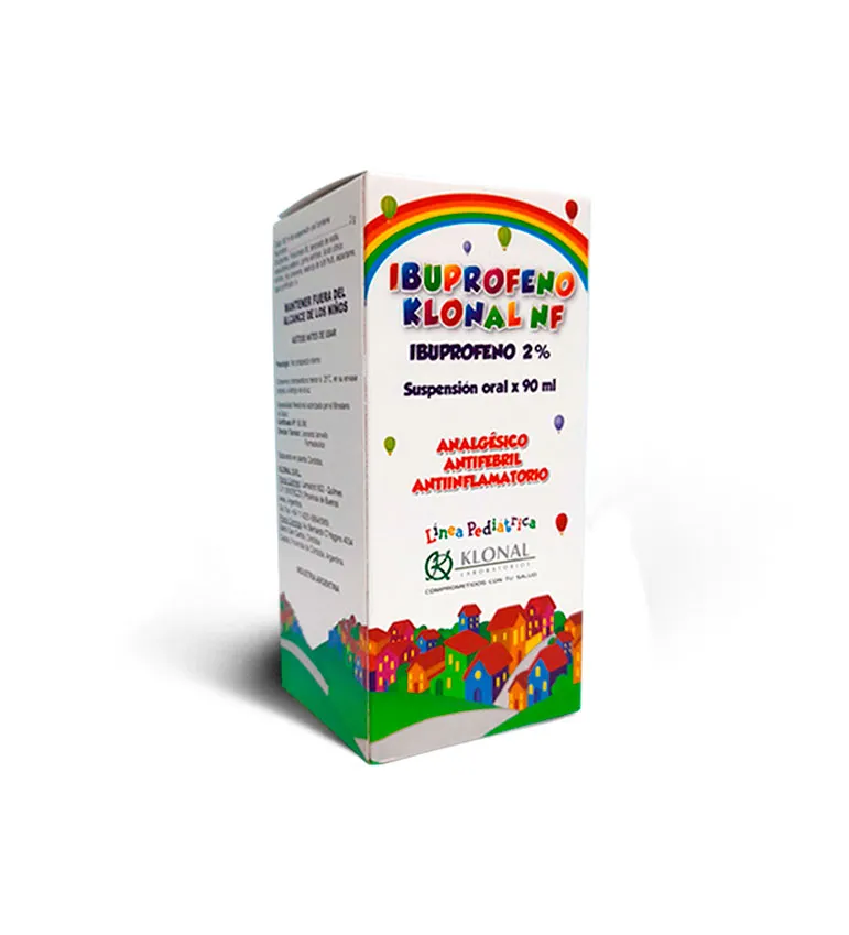 [57027] IBUPROFENO KLONAL NF  2% susp.x 90 ml
