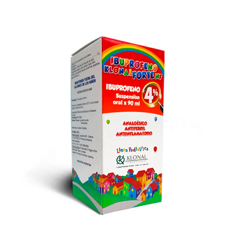 [57028] IBUPROFENO KLONAL NF  4% susp.x 90 ml