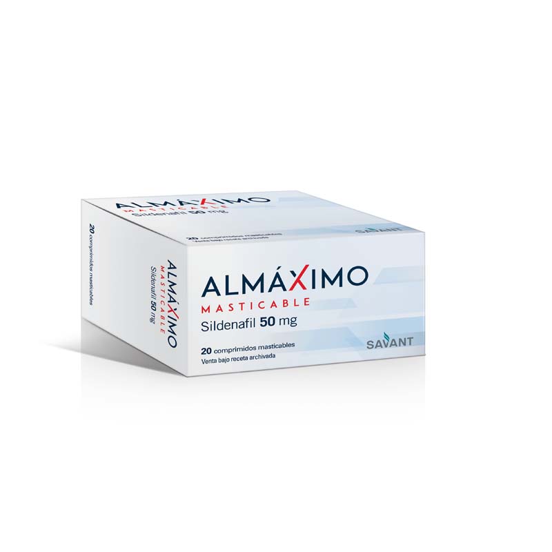 [58062] ALMAXIMO MASTICABLE  50 mg comp.mast.x 20