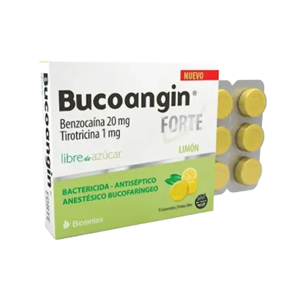 [58206] BUCOANGIN FORTE LIBRE AZUCAR  limón caram.x 9