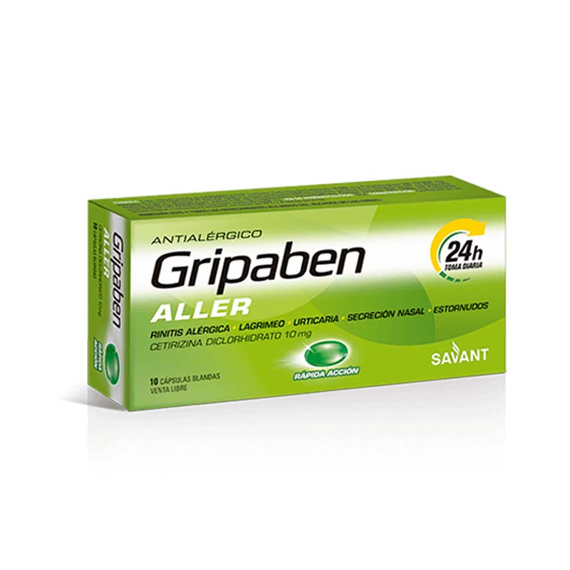 [58511] GRIPABEN ALLER  cáps. x 10