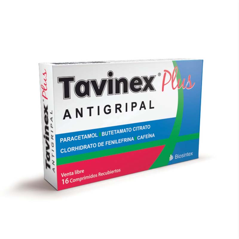 [58542] TAVINEX PLUS ANTIGRIPAL  comp.rec.x 16
