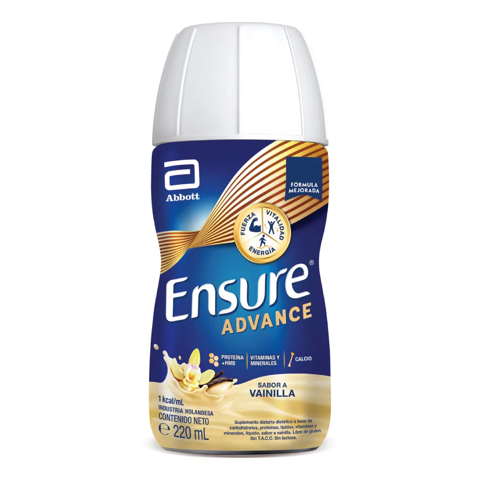 [59254] ENSURE ADVANCE LIQUIDO  vainilla bot. x 220 ml