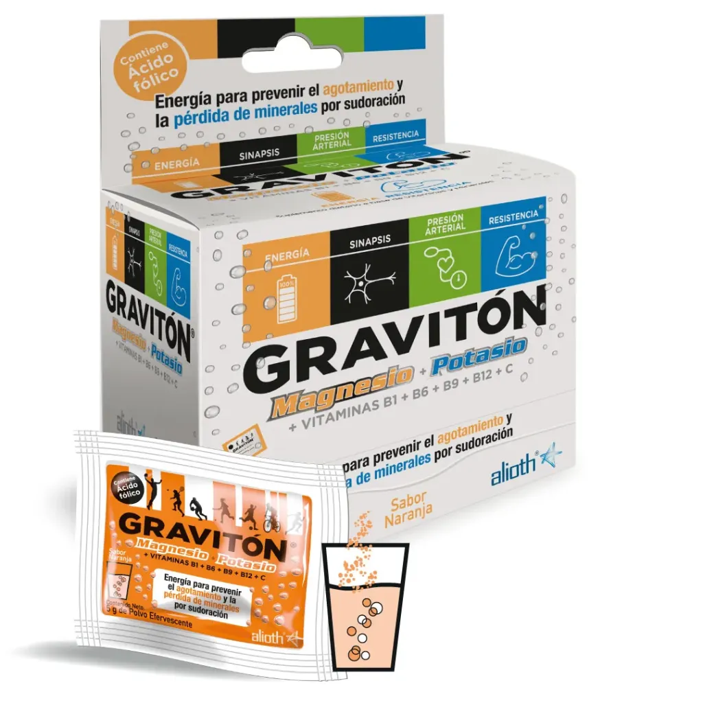 [60698] GRAVITON MAGNESIO+POTASIO  eferv. sob. x 80 x 5 g
