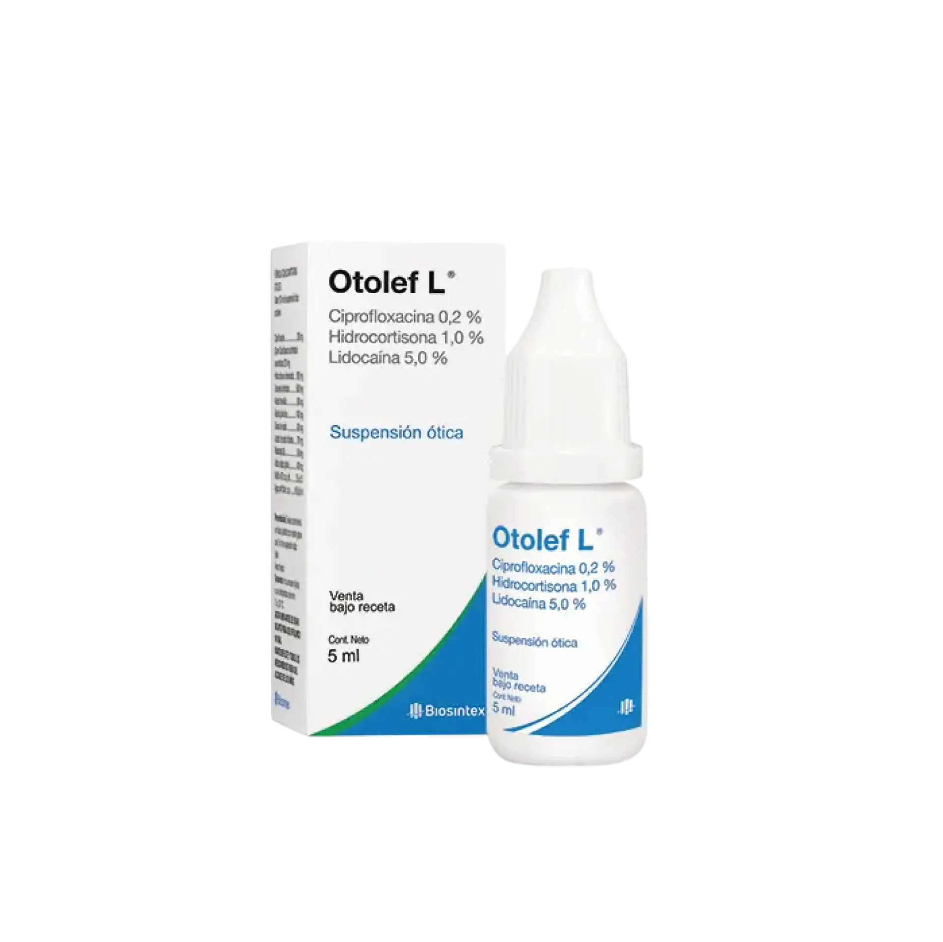 [61513] OTOLEF L  susp.ótica x 5 ml