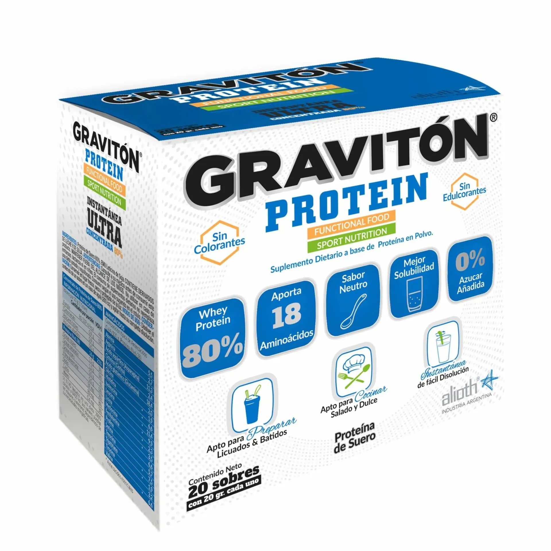 [61733] GRAVITON PROTEIN  sob. x 20