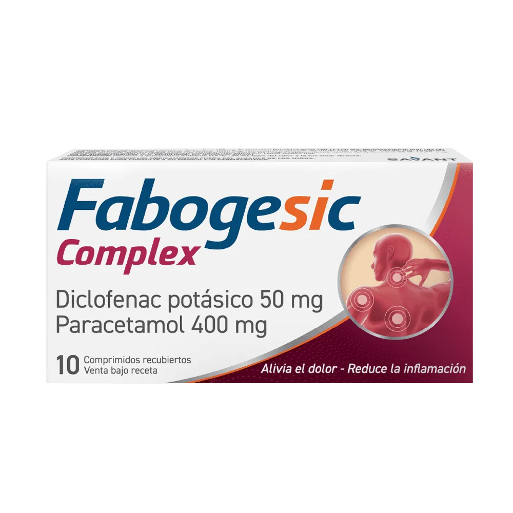 [62078] FABOGESIC COMPLEX  50/400 mg comp.rec.x 10