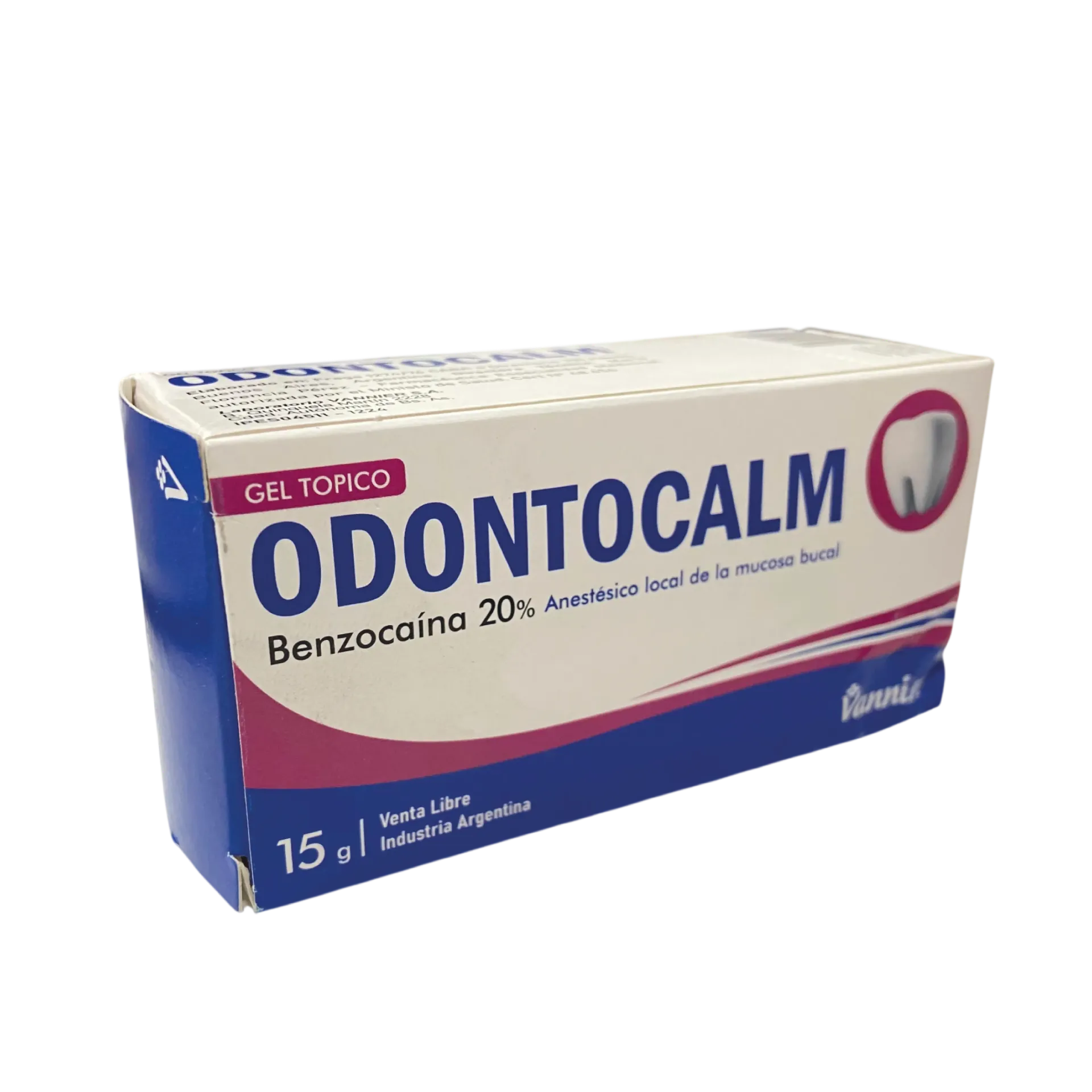 ODONTOCALM GEL TÓPICO  pomo x 15 g
