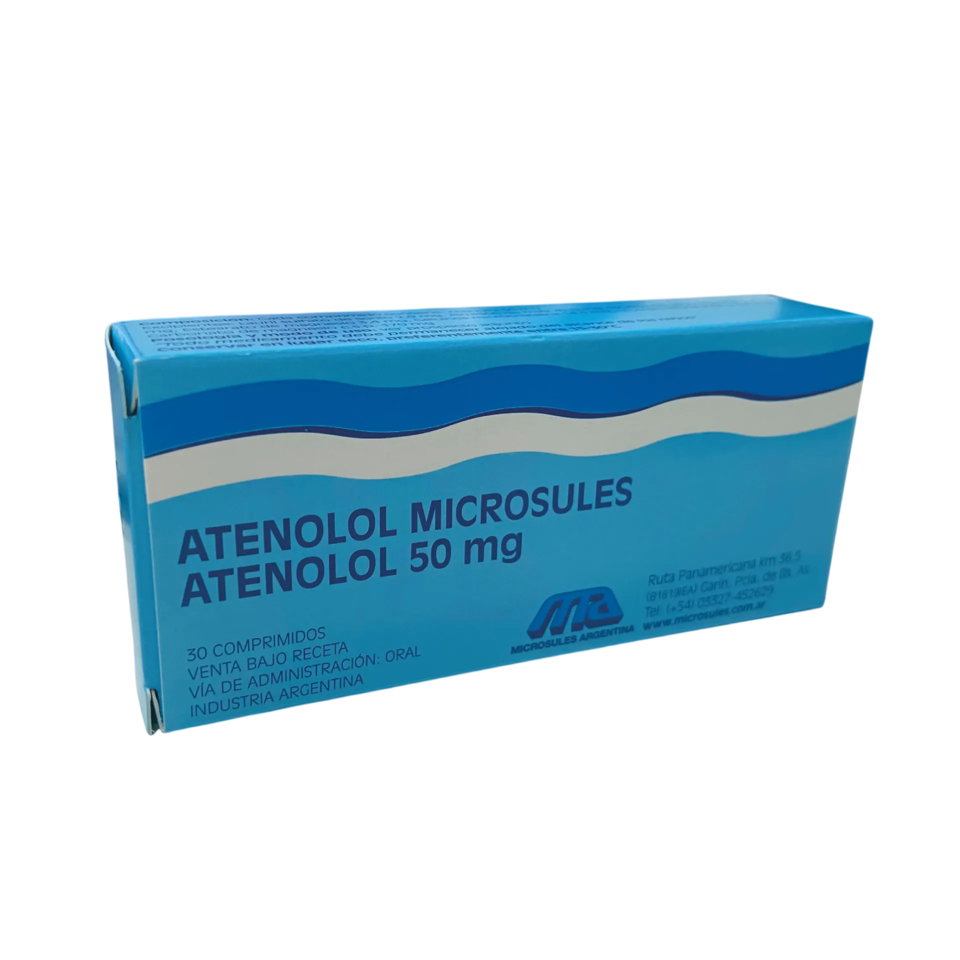 [62369] ATENOLOL MICROSULES  50 mg comp.x 30