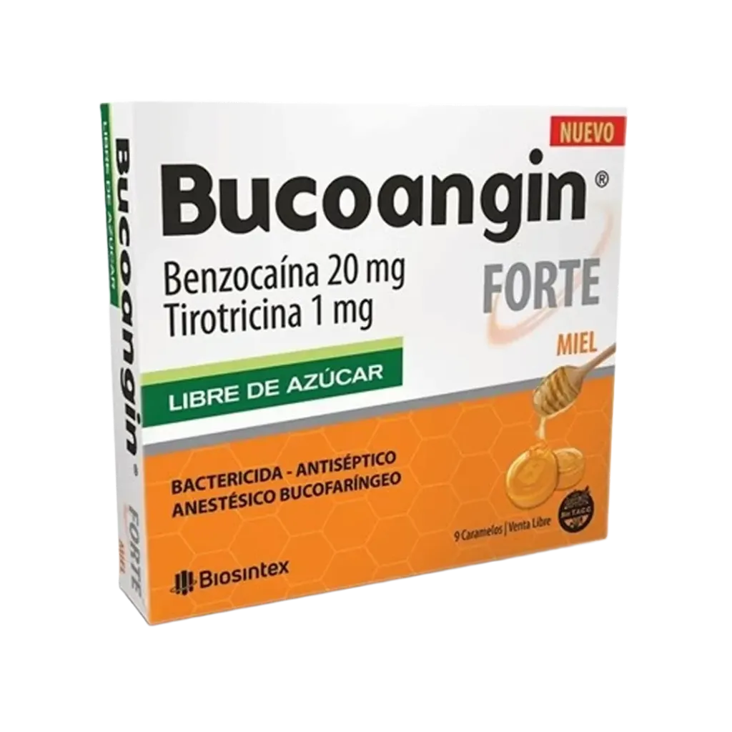 [62398] BUCOANGIN FORTE LIBRE AZUCAR  miel caram.x 9