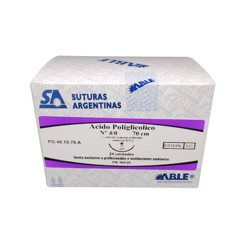 SUT.ABLEACIDOPOLIGLICOLICO4/070cmC/A1/225mmVICRYL(PG402570A)