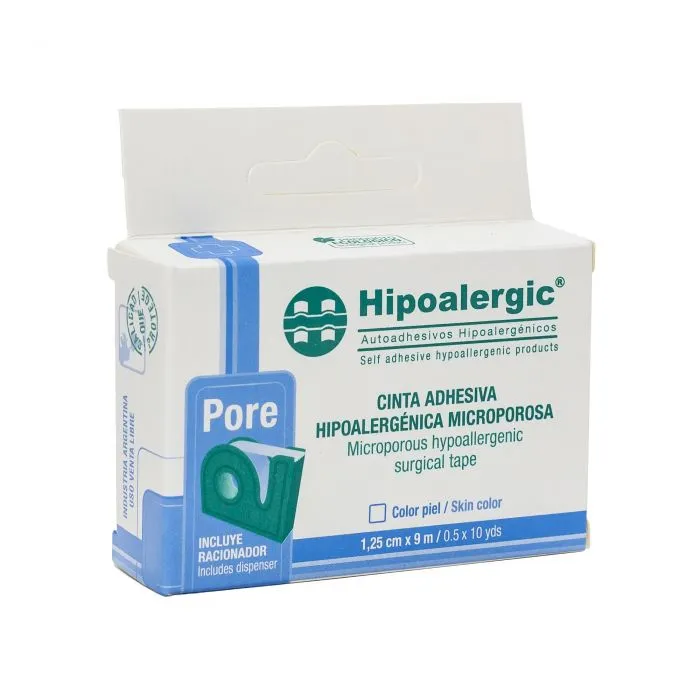 [F14000357] TELA ADHES. HIPOALERG. 1,25cm x 9m x 22U C/RAC. HIPOALERGIC (16)