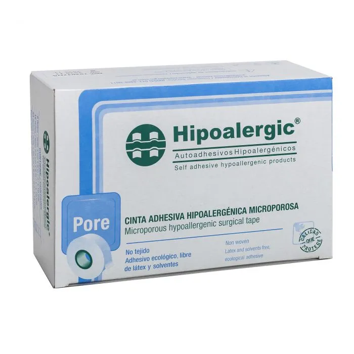 [F14000358] TELA ADHES. HIPOALERG. 1,25cm x 9m x 24U S/RAC. HIPOALERGIC (20)