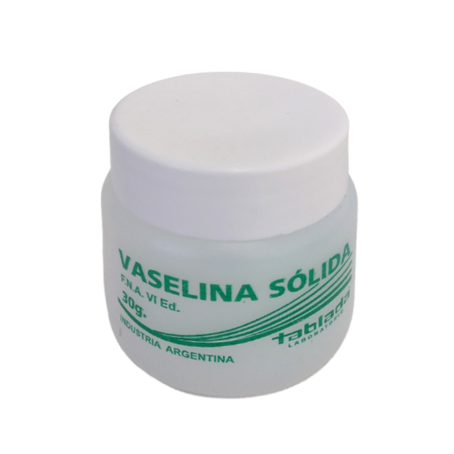 [F03020879] VASELINA SOLIDA x   30grs TABLADA
