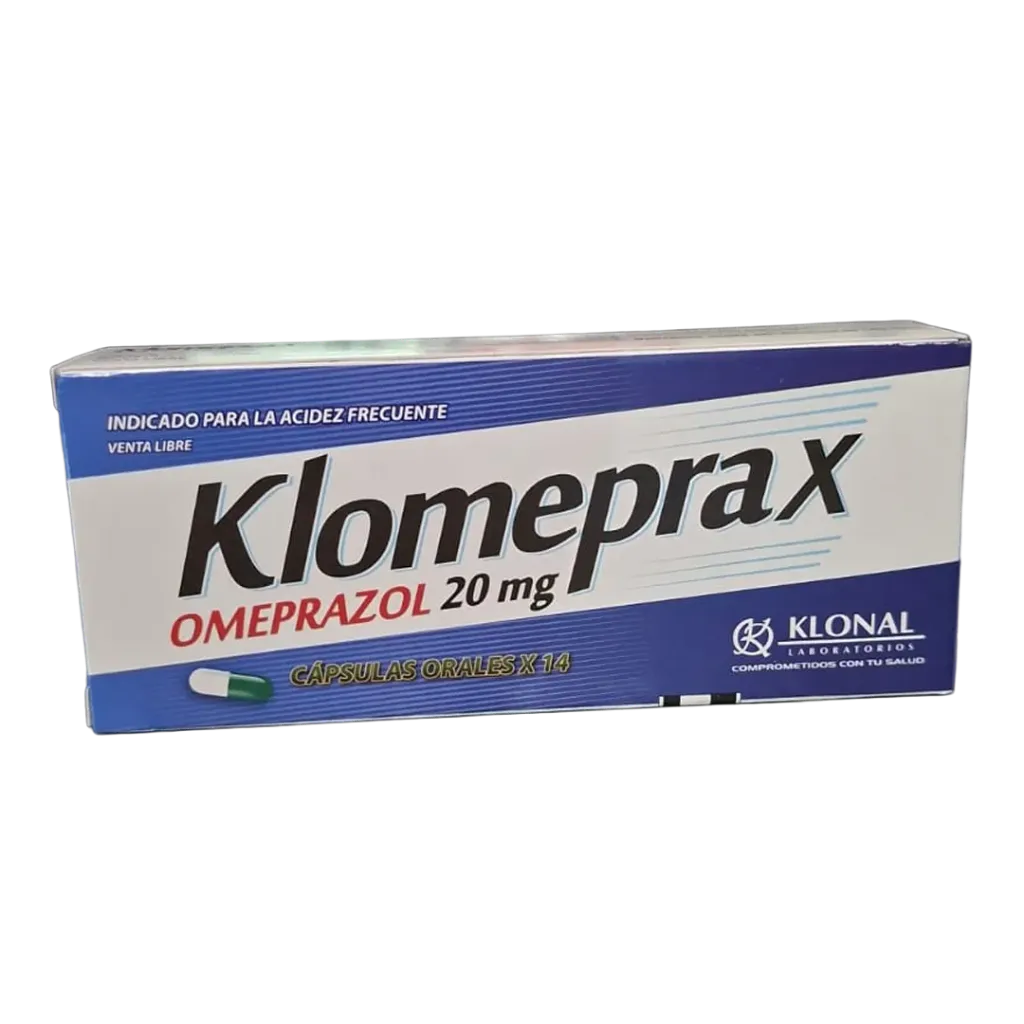 [F08002751] OMEPRAZOL 20 MG X 14 CAPS KLONAL