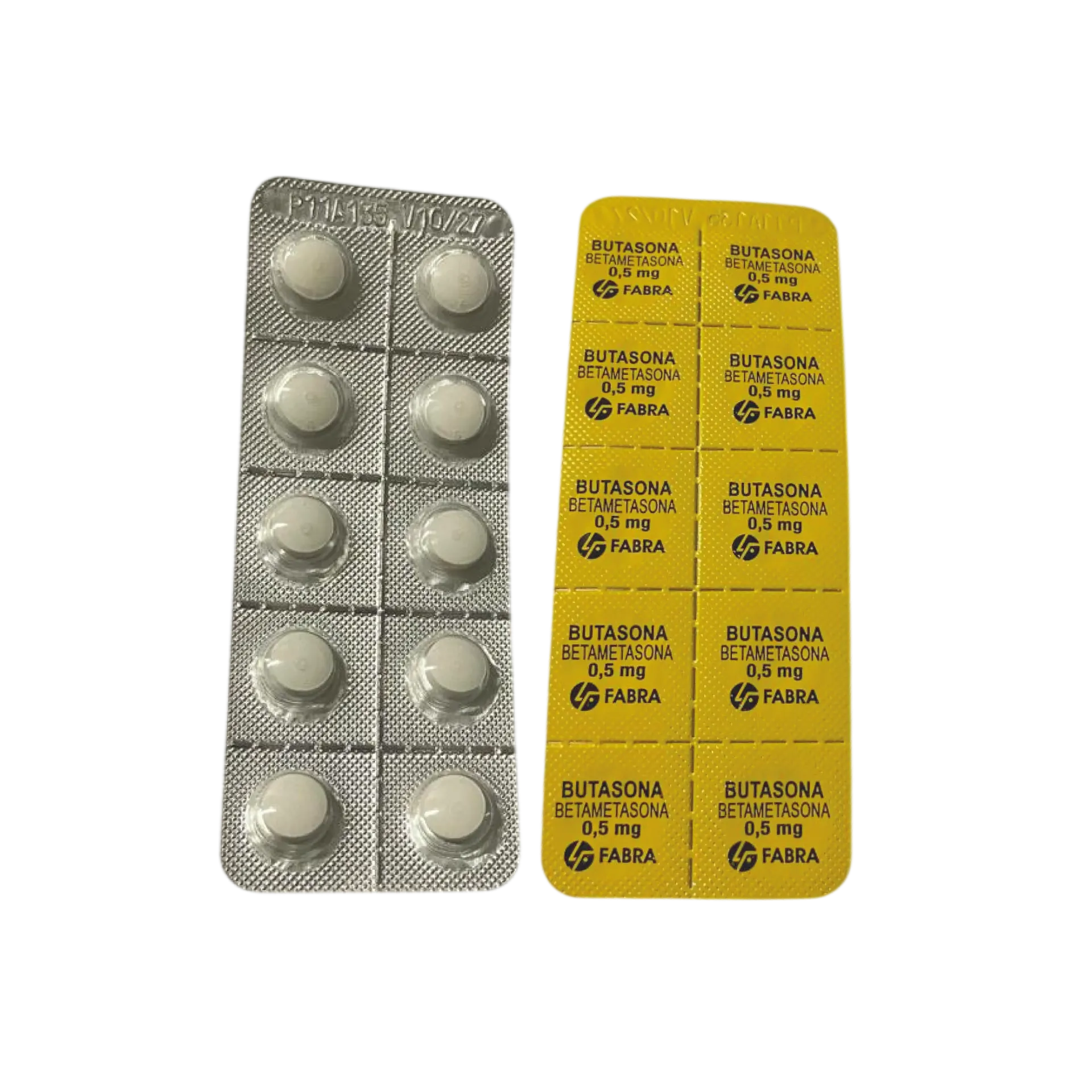 [F08003337] BETAMETASONA 0.5 MG COMP X 10  FABRA