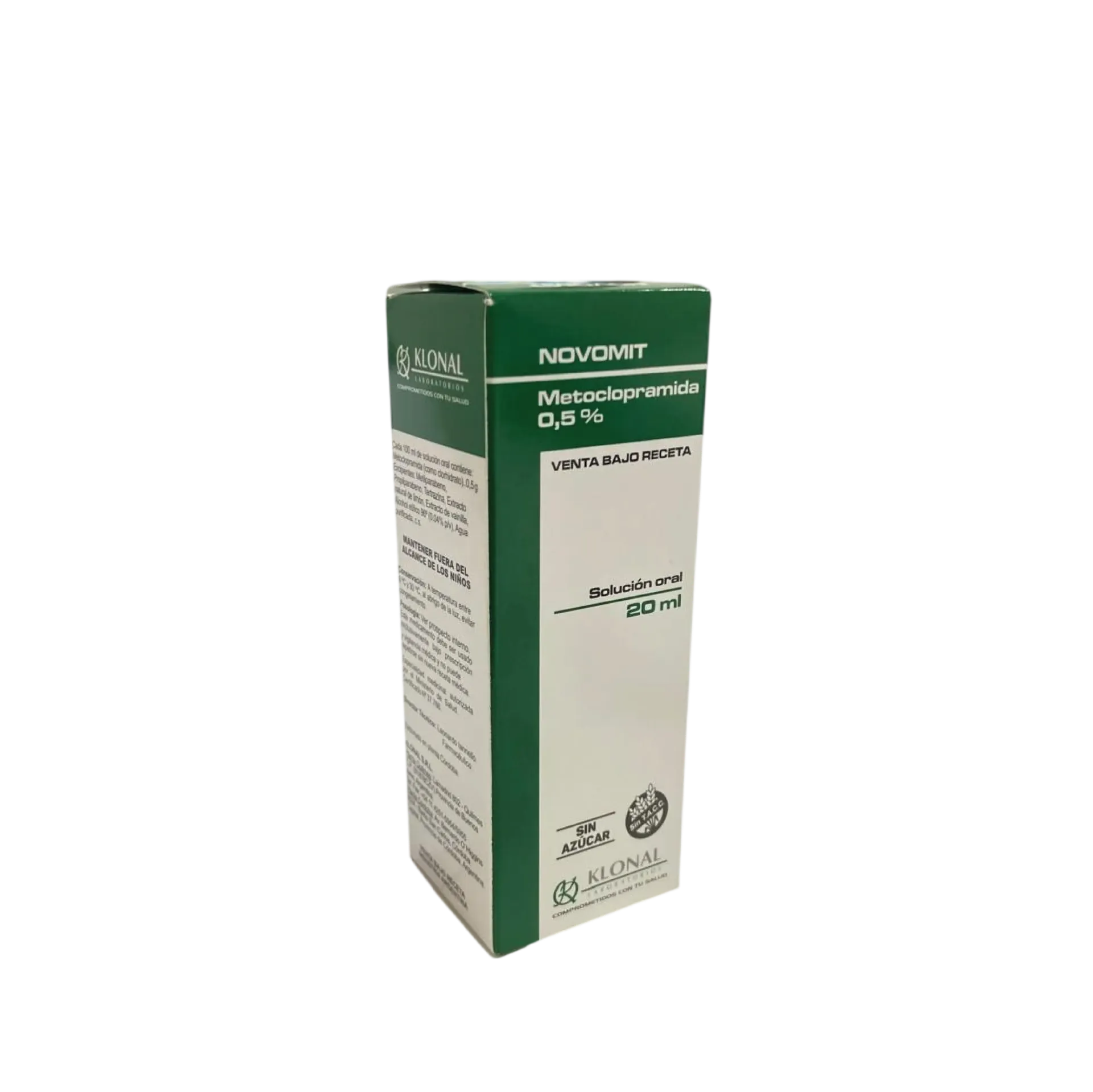 [F08009157] METOCLOPRAMIDA GOTAS 0.5% X 20 ML  KLONAL