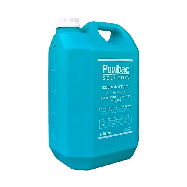 [F15000033] IODOPOVIDONA 10% SOLUCION 5000ml SERTEX