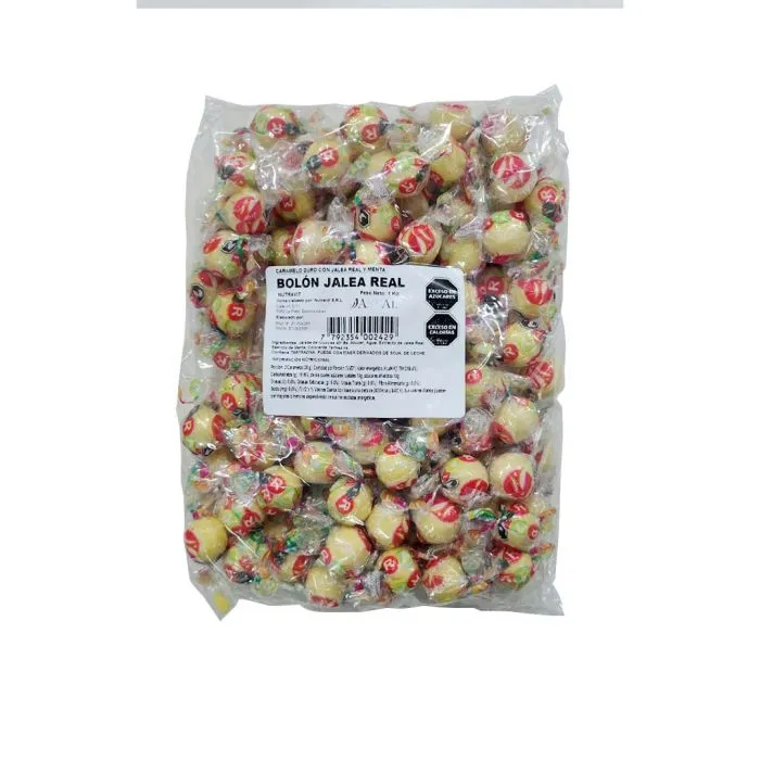 CARAMELOS NUTRAVIT JALEA REAL Y MENTA X 1 KG.(110