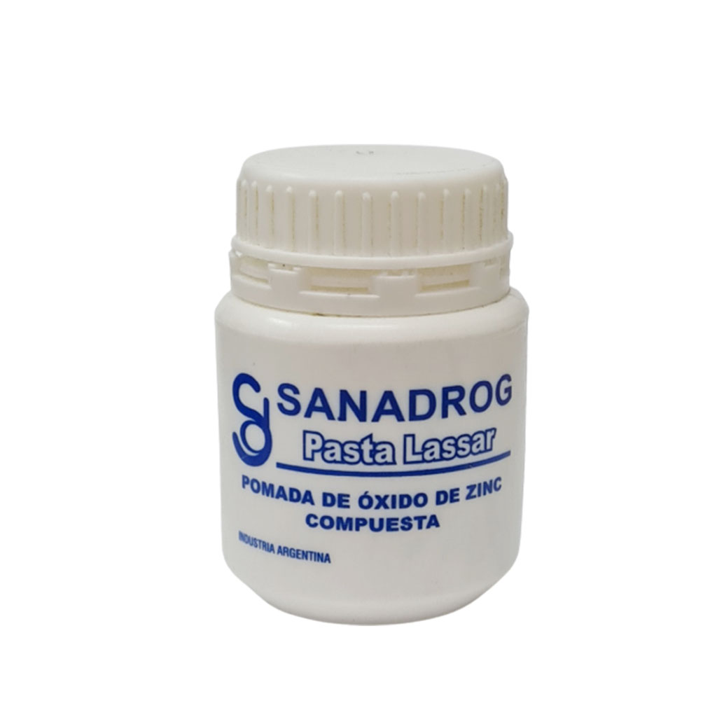 PASTA LASSAR POMADA x 120grs POTE SANADROG
